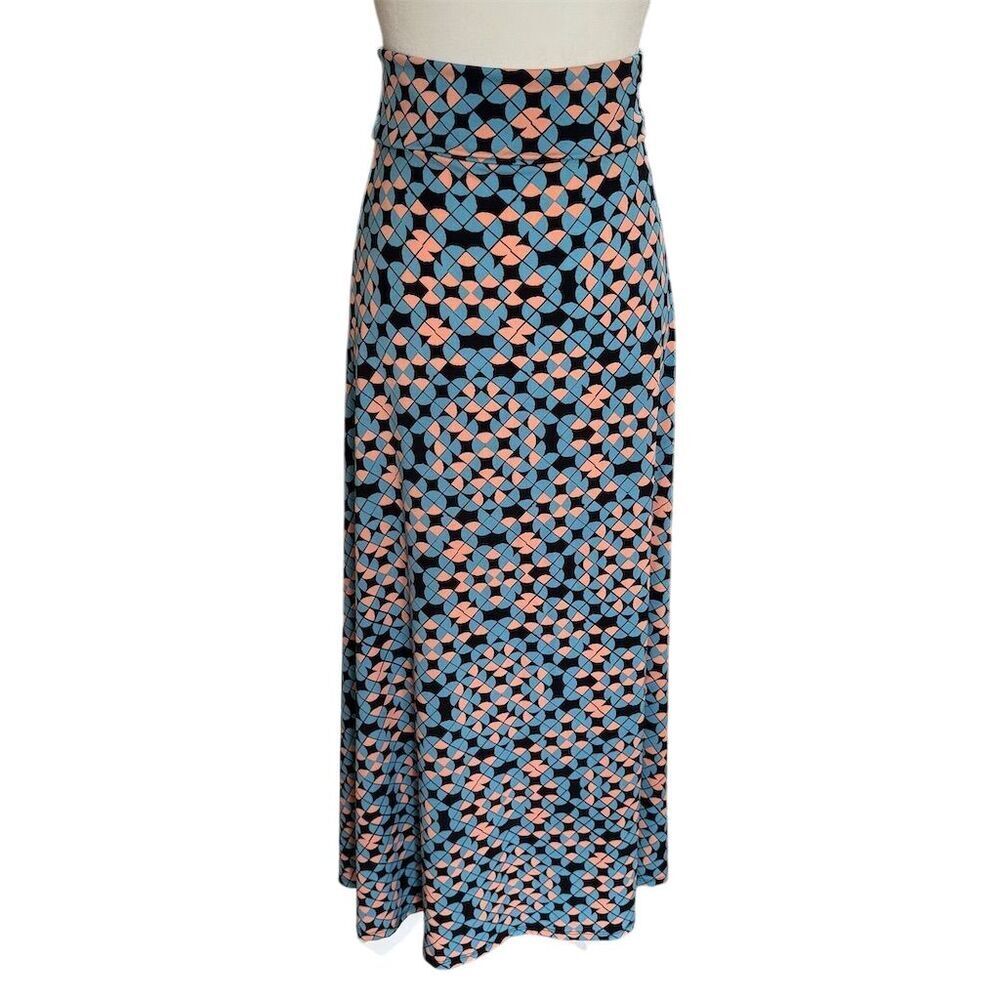 LuLaRoe Geometric Maxi Skirt Women's Size Large